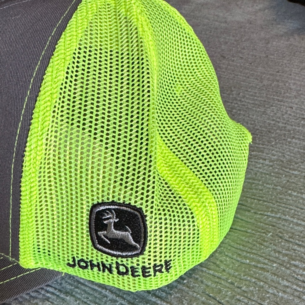 John Deere Bright Green Mesh Hat